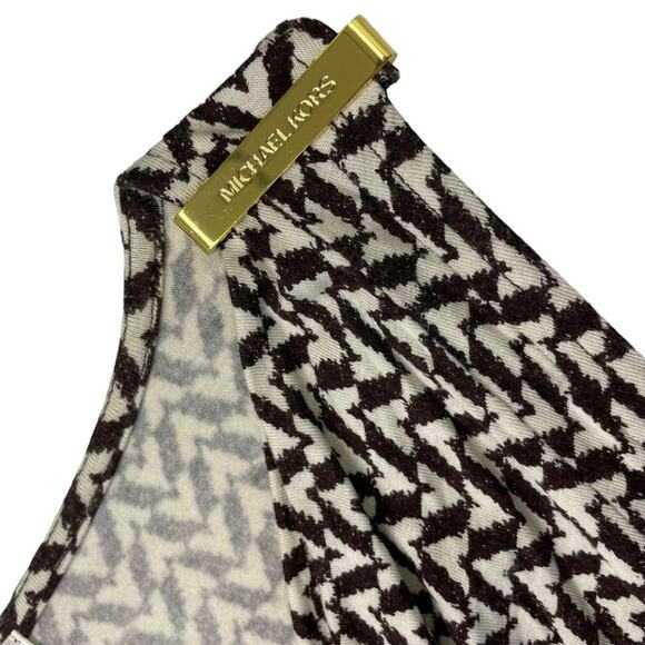 Michael Michael Kors Sleeveless Low Cut Cowl Neck Top Small - Picture 3 of 6